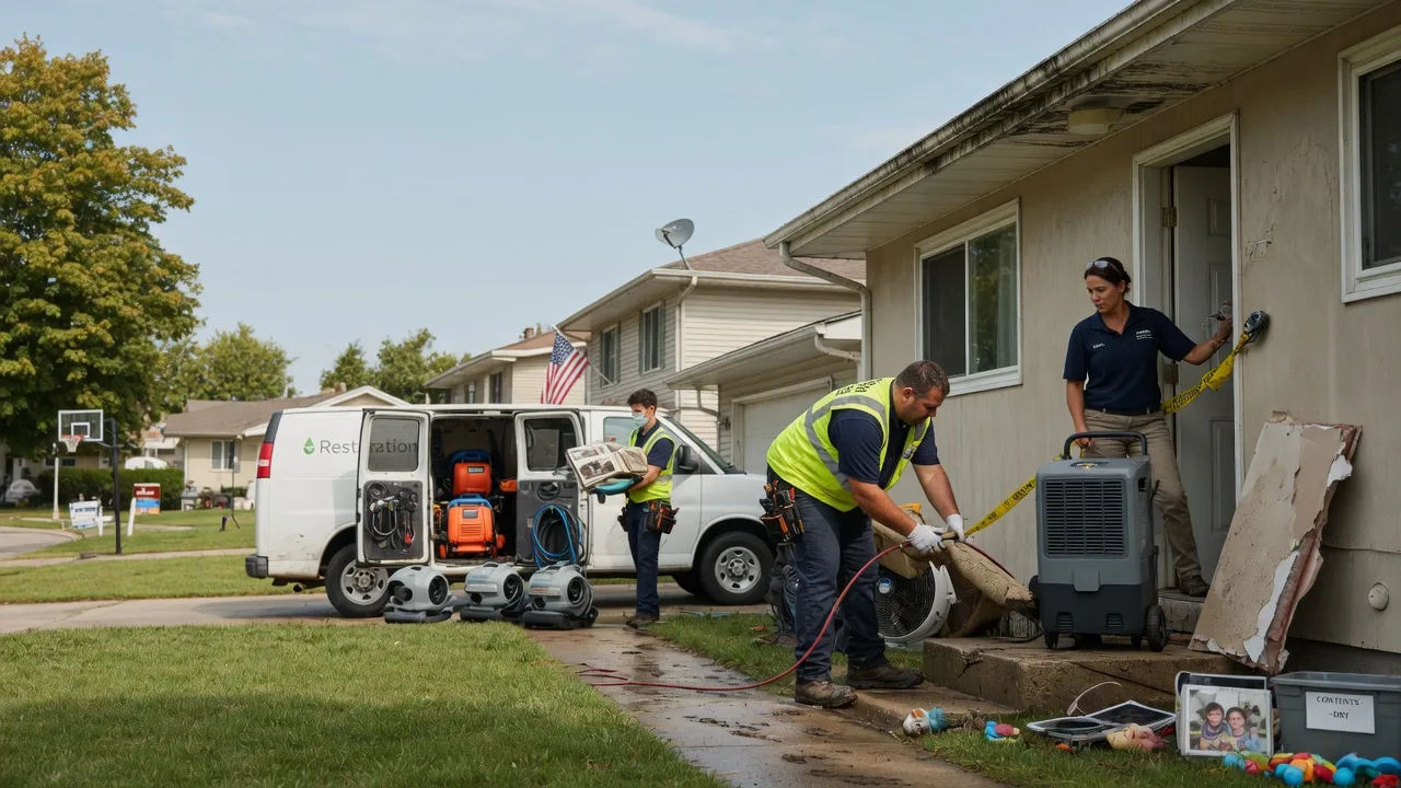 Water Damage Restoration in Oxford, WI near me